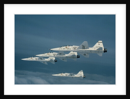 European NATO Military Planes in Flight by Anonymous