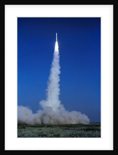 Conestoga I Blasting into Space by Anonymous