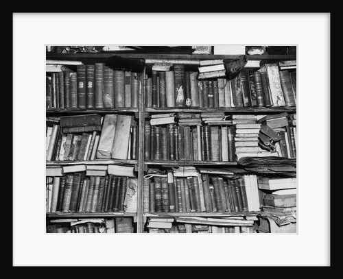 View of Portion of Library in Collyer Mansion by Anonymous