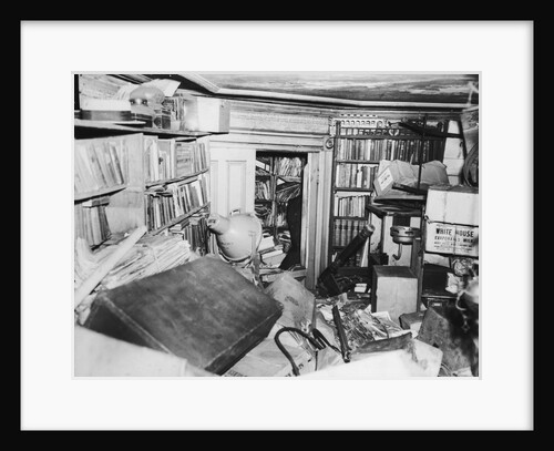 View of Junk Filled Room in Collyer Mansion by Anonymous