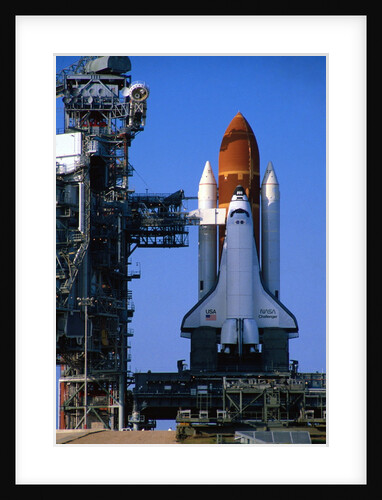 Space Shuttle Challenger by Anonymous