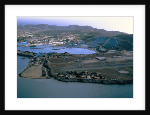 United States Air Base on Bay Site by Anonymous