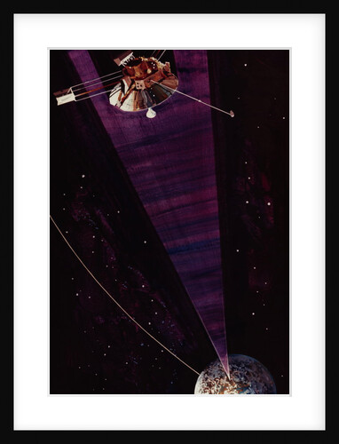 Pioneer 10 Passing Jupiter by Anonymous