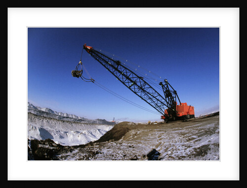 Oil Extracting Machinery on Sandy Location by Anonymous
