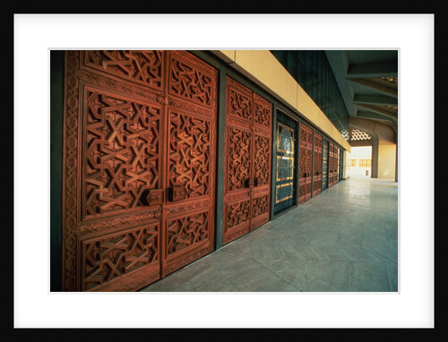 Interior of the Royal Mosque of Riyadh by Anonymous