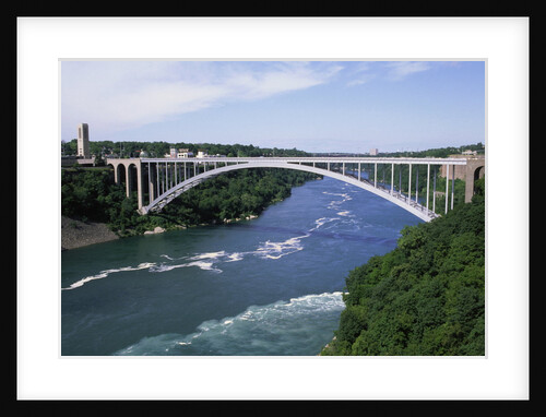Aerial View of Peace Bridge Site by Anonymous