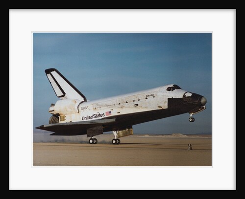 Space Shuttle Columbia Landing by Anonymous