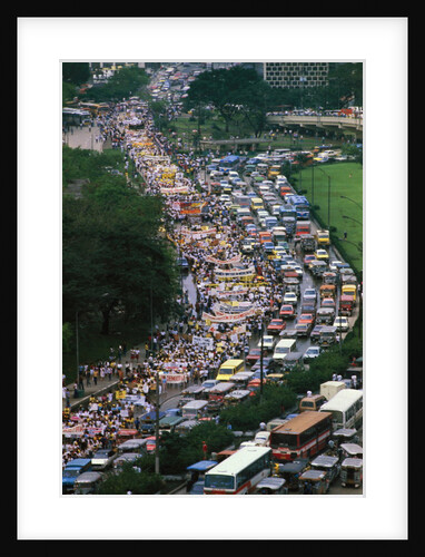 Protest March in Manila by Anonymous
