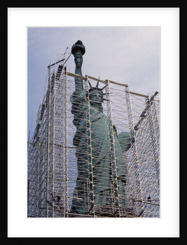 Statue of Liberty with Scaffolding by Anonymous