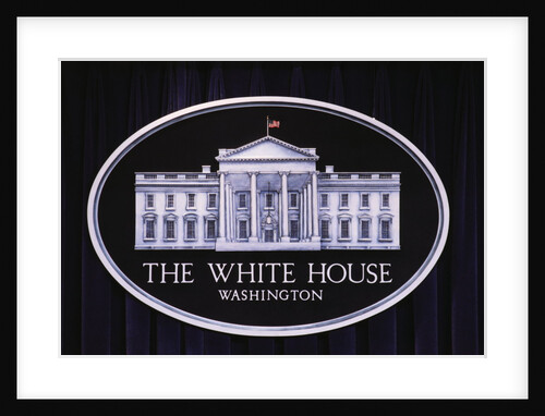 Official White House Sign by Anonymous