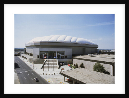 Exterior of Indianapolis Hoosier Stadium by Anonymous