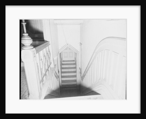 Staircase in Winchester Mystery House by Anonymous