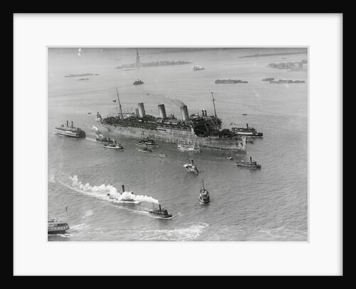 Leviathan Entering Harbor by Anonymous