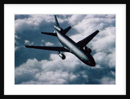 Air Force Airplane in flight by Anonymous