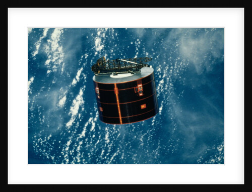 Discovery Satellite in Orbit by Anonymous