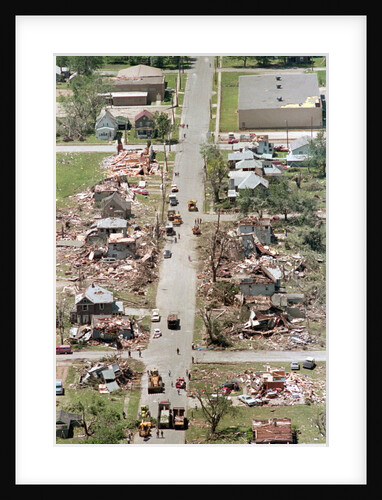 Aerial View of Tornado Damage in Ohio by Anonymous