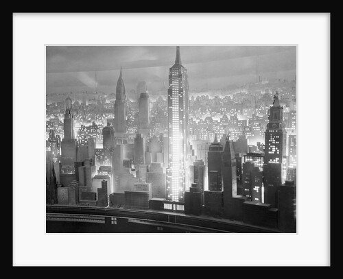 Diorama of Manhattan at 1939 World's Fair by Anonymous