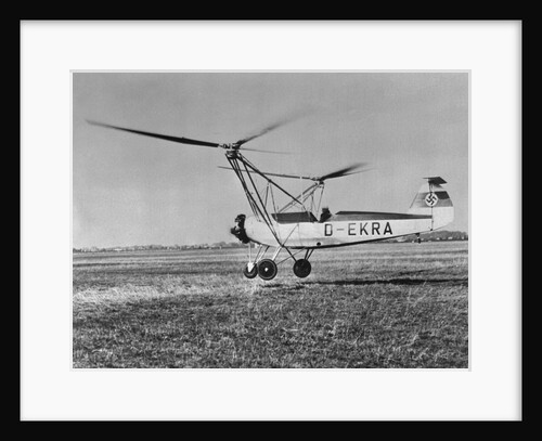 An Early Model of the Modern Helicopter by Anonymous