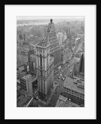 Over Times Square by Anonymous