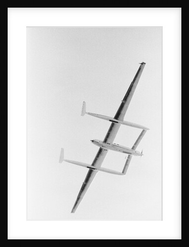 Newly Designed Airplane Voyager in Flight by Anonymous