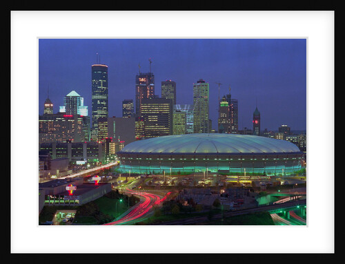 Aerial View of the Minneapolis Metrodome Before World Series by Anonymous