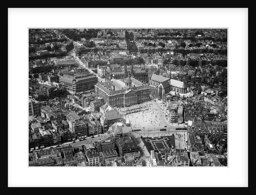 Aerial View of Amsterdam by Anonymous