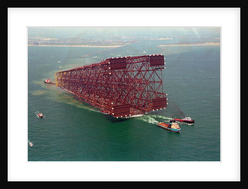 Tallest Oil Platform Being Towed by Anonymous