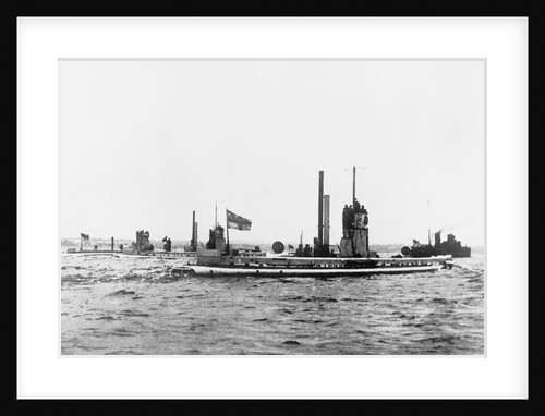 German Submarine Flotilla by Anonymous