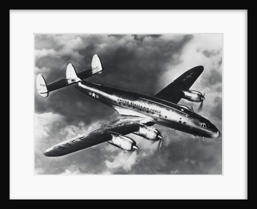 USAF Lockheed Constellation Transport Airplane by Anonymous