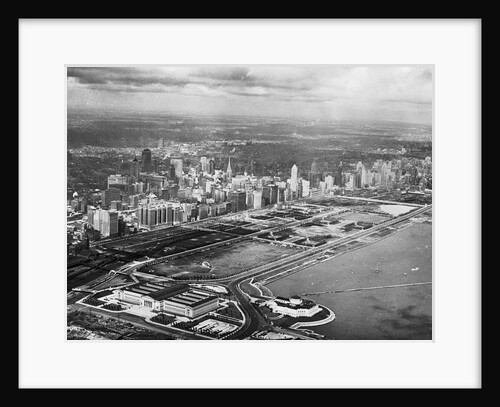 Aerial View of Chicago's Lake Front by Anonymous