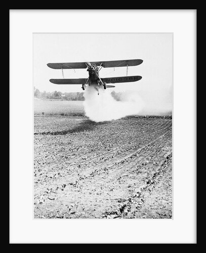 Bi-Plane Dusting Field with Pesticides by Anonymous