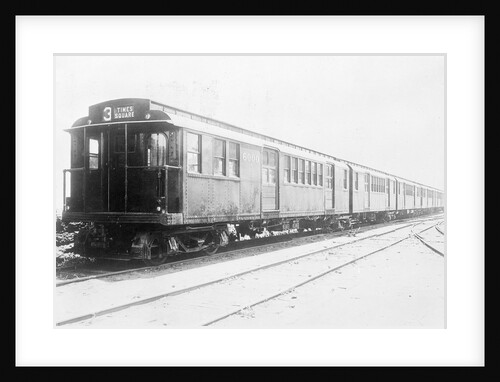 New York Subway Car by Anonymous