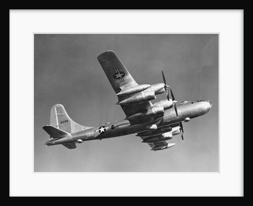 Boeing B-50D Superfortress in Air by Anonymous