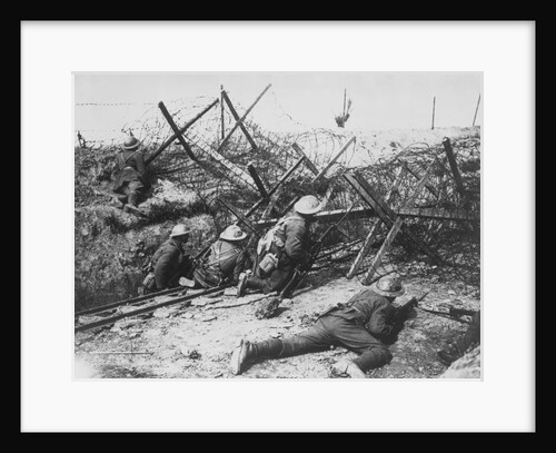 Soldiers Fighting by Anonymous