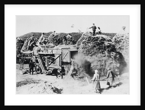 Siberian Farmers Working by Anonymous