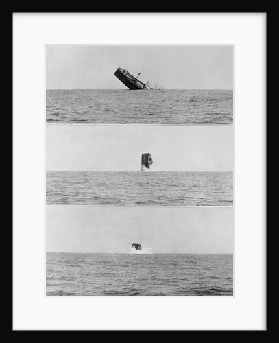 Sinking of Freighter by Anonymous