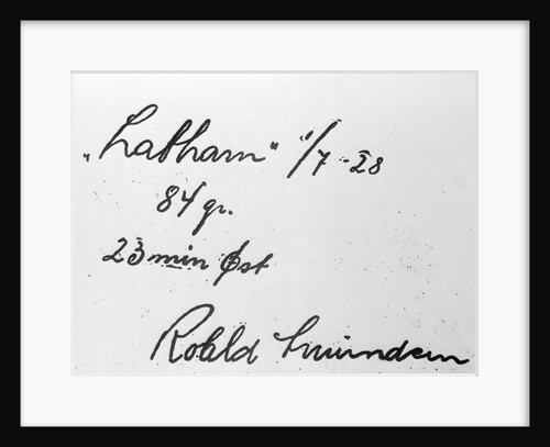 Message From Roald Amundsen by Anonymous