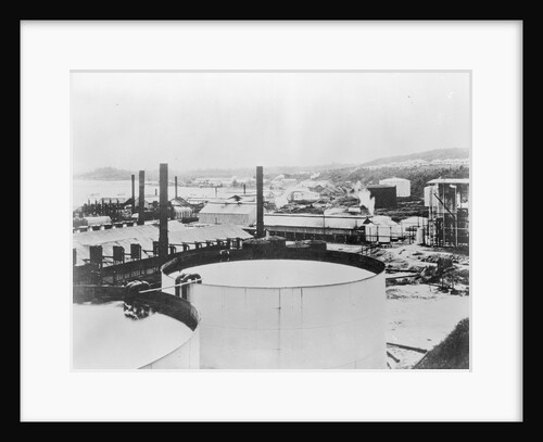 View of Large Refinery by Anonymous