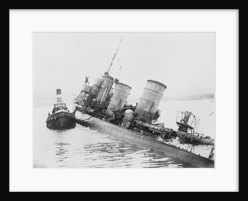 Salvaging the German Fleet by Anonymous