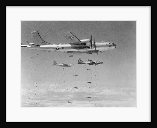 Military Airplanes in Flight by Anonymous