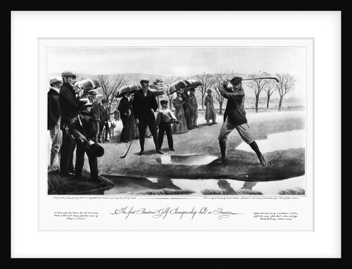 First Amateur Golf Championship in America by Anonymous