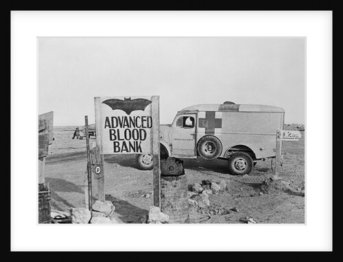 World War II Ambulance by Anonymous