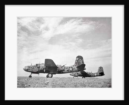 A-20 Bombers Taking Off by Anonymous