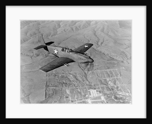 Military Airplane in Flight by Anonymous