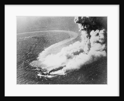 Ship Being Blown Up by Anonymous