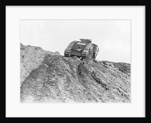 Tank Driving Down Hill by Anonymous