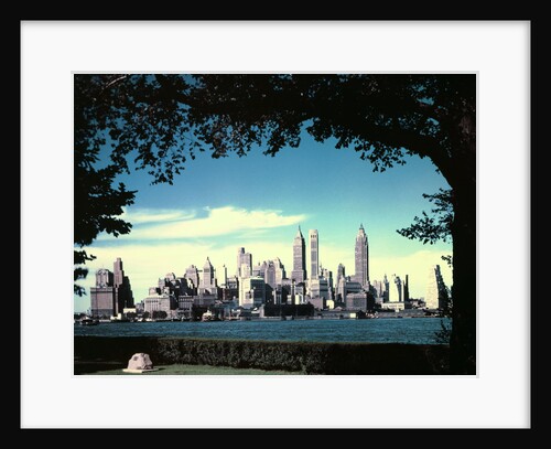 Skyline View from Governor's Island by Anonymous