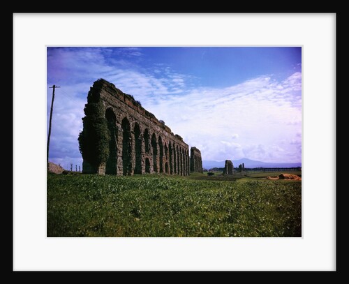 Ruins of Claudian Aqueduct by Anonymous