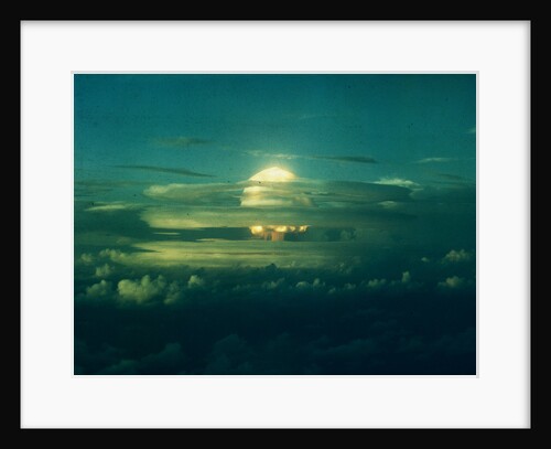 Mushroom Cloud from Nuclear Testing by Anonymous