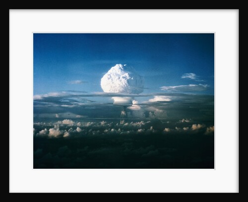 Mushroom Cloud from Nuclear Testing by Anonymous
